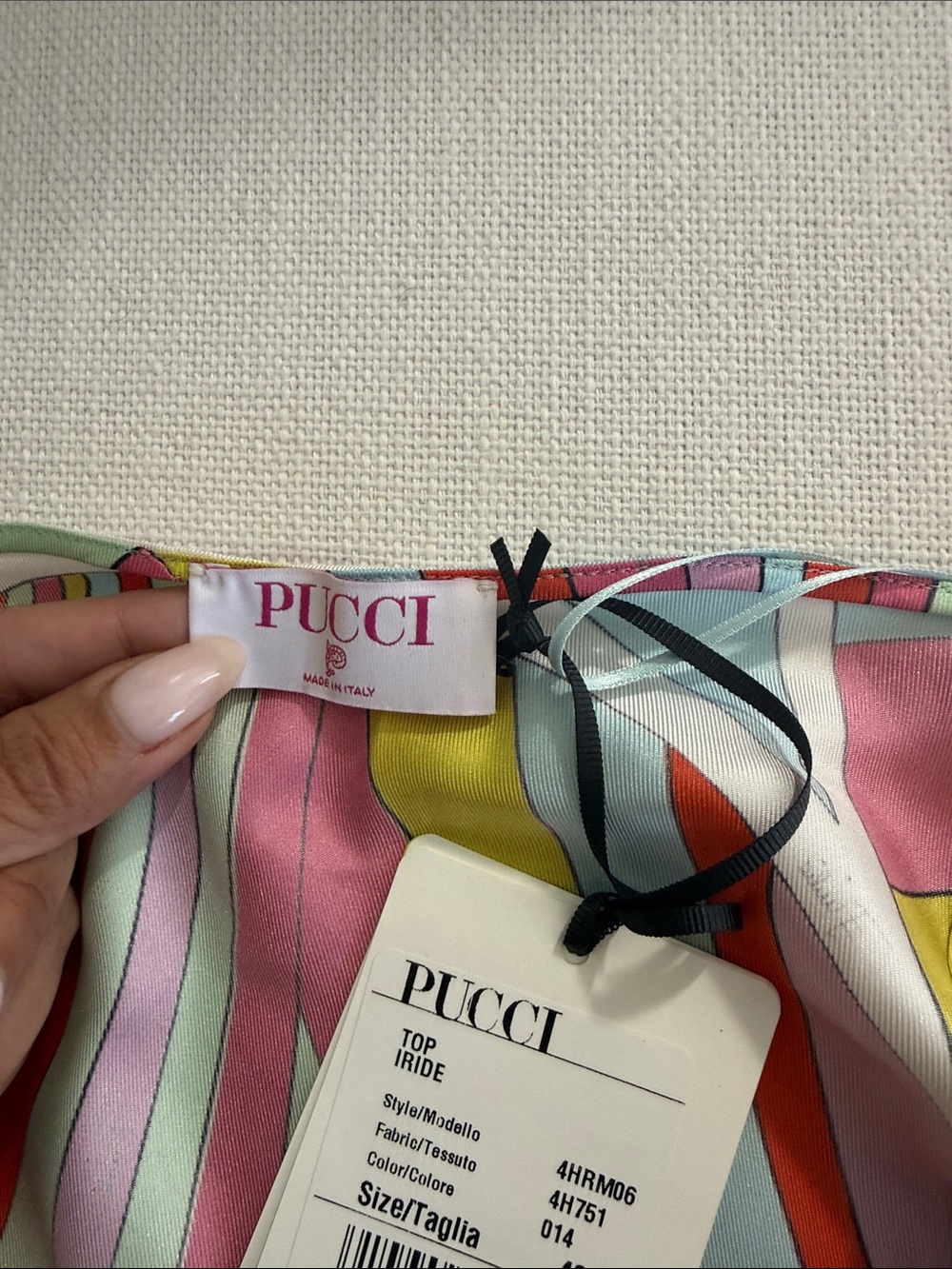 NWT - Pucci Silk Tank Top - Picture 6 of 6